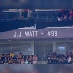 J.J. Watt Instagram - @jjwatt immortalized in Texans history