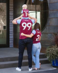 J.J. Watt Instagram - Good Morning Burnley! Tonight it begins. See you on The Turf. Up The Clarets!!!