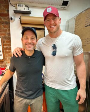 J.J. Watt Instagram - my nipples couldn’t contain their excitement…