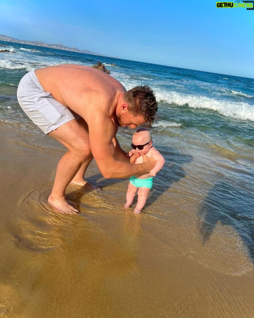 J.J. Watt Instagram - Koa’s first vacation. (QUICKLY learned that vacations are no longer vacations for the parents 😂🤦🏼‍♂️) 🏝️
