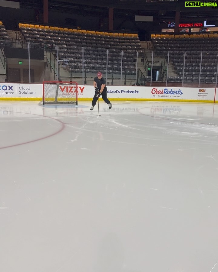 J.J. Watt Instagram - First time in a year, second time in the last 6-7 years. Knocking some rust off slowly but surely. 🏒