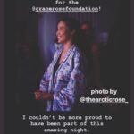 JR Bourne Instagram - This past Saturday I had the honor of attending the @gracerosefoundation to raise awareness and funds for #cysticfibrosis and #mentalwellness. The brave and compassionate @gracerosebauer not only continues to share her battle with cystic fibrosis but her acknowledgment with mental struggles. They come from being born with a life threatening illness, and also the everyday mental obstacles that are placed before us all. It was a gift to receive an award from one of my dearest friends, @echriqui and I found myself most grateful to be able to honor GraceRose, and support her initiative in building an app that will offer tools to help all children that are battling with Cystic Fibrosis and any life threatening illness. Along with the support from #childrenshospitalla AND the incredible $153,411 we raised at the event, this life changing app is green lit and the next phase of GraceRose’s initiative is not far off. With much gratitude and love to all who showed up and helped us further GraceRose’s mission, THANK YOU.