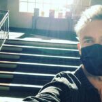 JR Bourne Instagram - Felt very at home working on @delpy.julie new show @onthevergenetflix Especially this particular day! #teenwolftrivia Streaming now @netflix #OnTheVerge