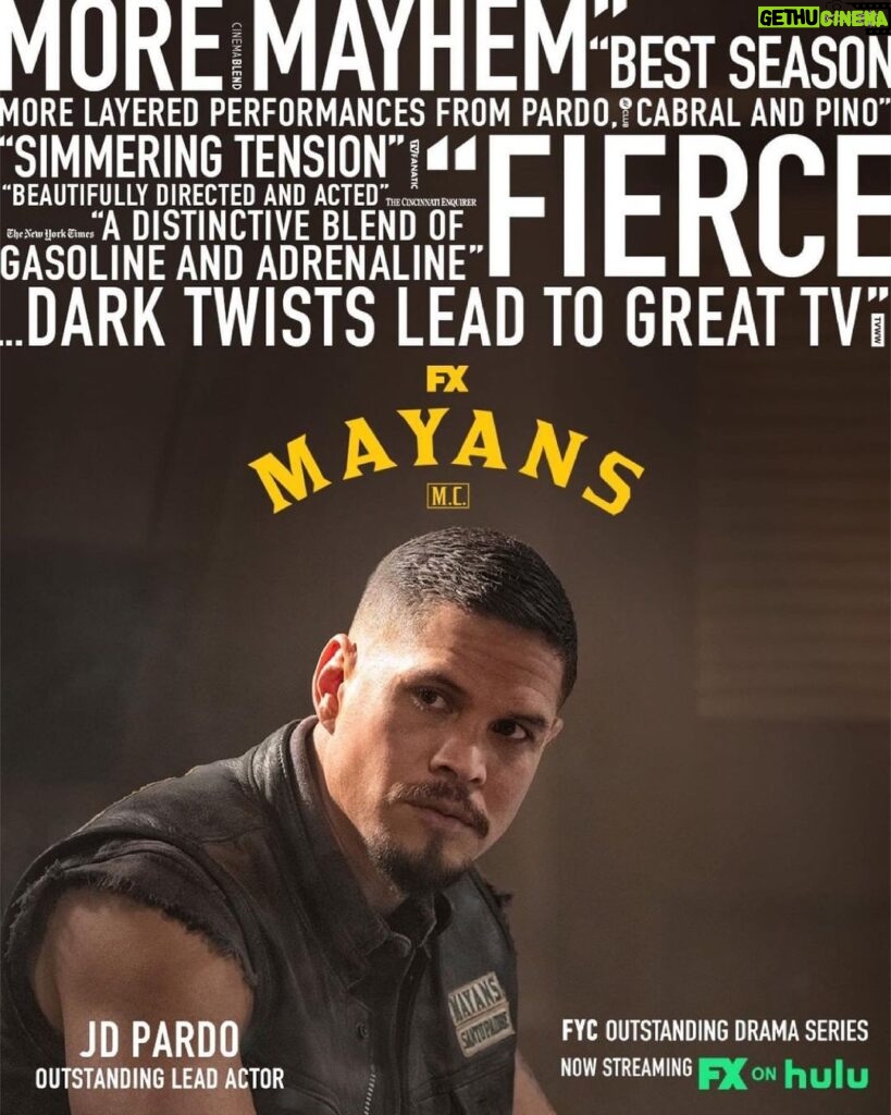 JR Bourne Instagram - From our lips to their ears, Amen to this!!! #mayansfx #fx #fyc Repost from @mayansfx • Respect that is well earned. #MayansFX #fyc