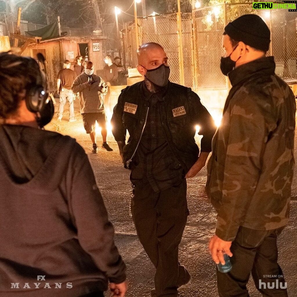 JR Bourne Instagram - Repost from @mayansfx • The man. The myth. The legend. Elgin James working his magic on set.