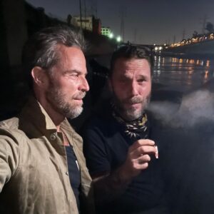 JR Bourne Instagram - The start and end of Day 1 shooting a little something with @travis_shinn 

#thisisntthebeginning though