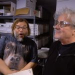 Jack Black Instagram - #InTheVault with @markmothersbaugh looking through old @clubdevo albums. New video is LIVE. Check the link in the bio. 📹 @taylorstephens The Sunset Strip