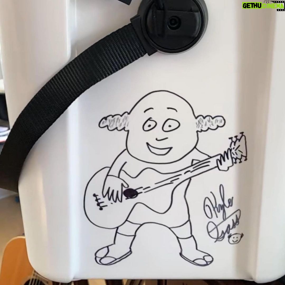 Jack Black Instagram - The D have teamed up with @YETI to help out road crews hit hard by the pandemic. KG and I have customized a one-of-a-kind cooler that's up for auction to raise funds for Crew Nation - a global relief fund for live music crews. Head over to the link in bio to enter the auction or to make a donation to Crew Nation!