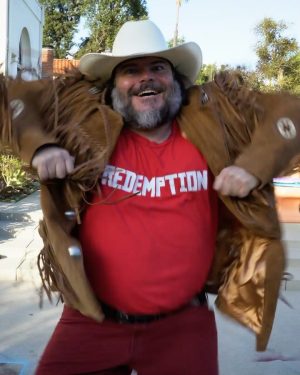 Jack Black Instagram - #cowboycardio
📹 @taylorstephens
Link in bio