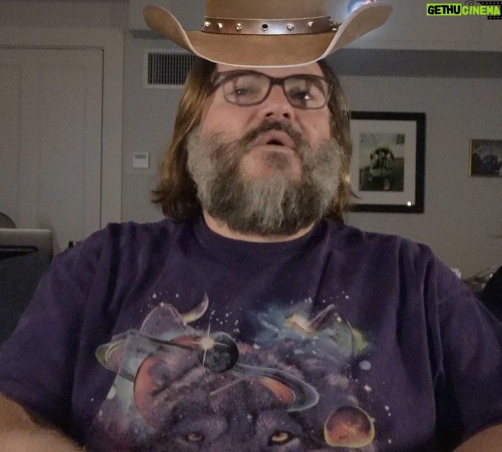 Jack Black Instagram - Red Dead Redempsh got me like... 💥🔫 📹 @taylorstephens Hollywood