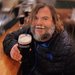 Jack Black Instagram - Thanks Dublin...you da best! 💚🤍🧡