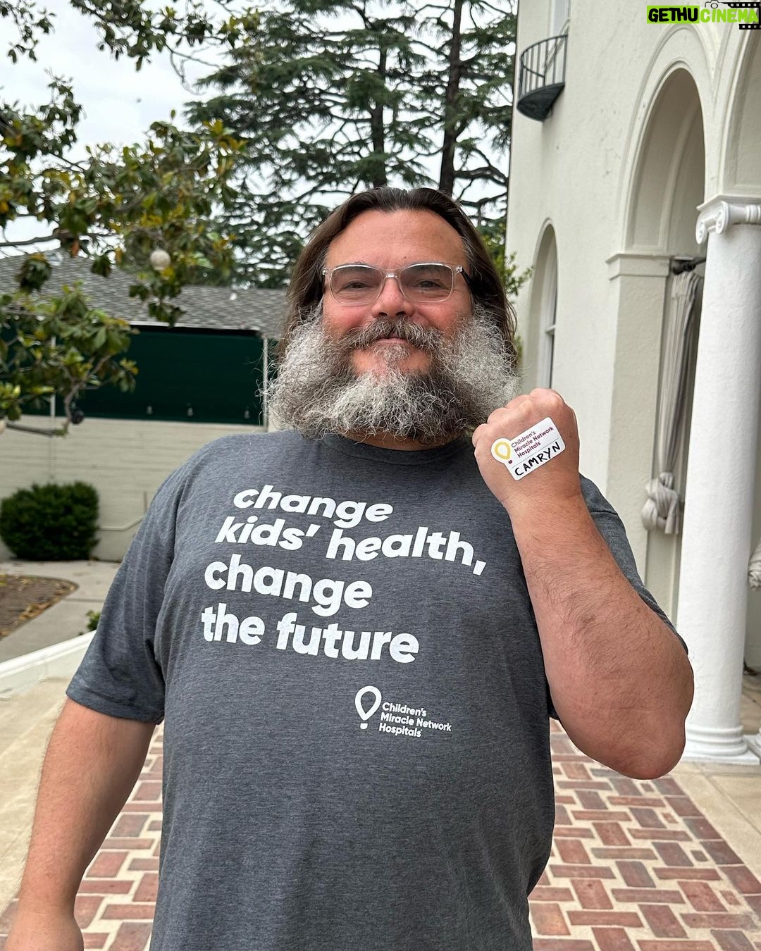 Jack Black - 423.4K Likes - Join me in celebrating @cmnhospitals 40th anniversary! Children's hospitals rely on community support and we can help. Go to cmnhospitals.org to donate to your member children's hospital. #ChangekidsHealth #ChangeTheFuture