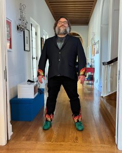Jack Black Instagram - Super Mario Fashion design by @daynapinkthings