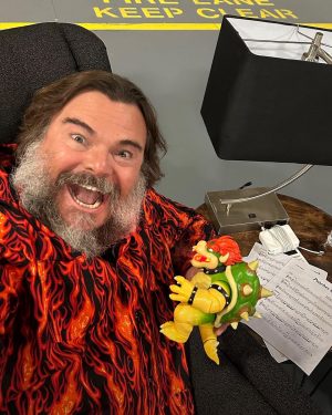 Jack Black Instagram - Baby Bowser!