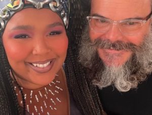 Jack Black Instagram - So fun working with @lizzobeeating on @themandalorian as the king and queen of Plazir-15!!!