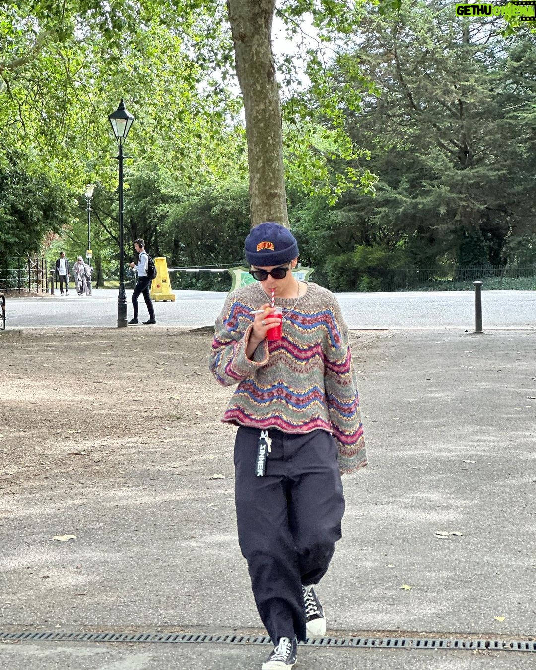 Jack Dylan Grazer Instagram - Haters Are Gonna Perpetually Hate My “Tilted Bulging Rucksack Dog Vibe” But It Ain’t Ever Gonna Change Me Cause I’m In Europe Now And I Will Die In Europe. London, United Kingdom