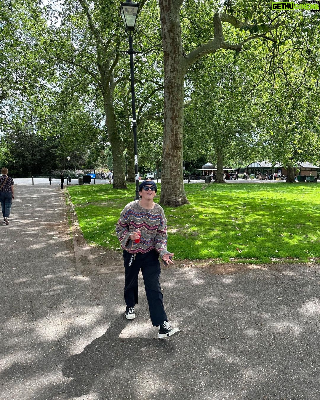 Jack Dylan Grazer Instagram - Haters Are Gonna Perpetually Hate My “Tilted Bulging Rucksack Dog Vibe” But It Ain’t Ever Gonna Change Me Cause I’m In Europe Now And I Will Die In Europe. London, United Kingdom