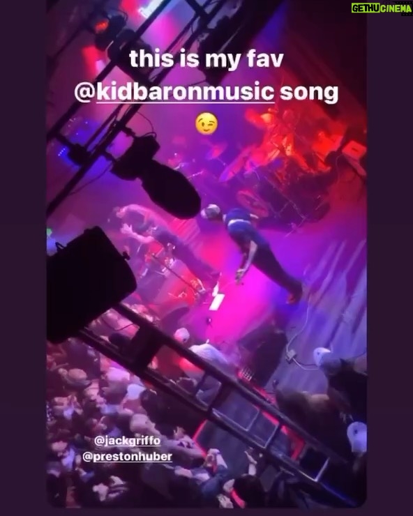 Jack Griffo Instagram - The moment before the moment💣 Thanks for 100k streams on Be My Baby, kids 💕 Can’t even wait till the next headliner. SAVE THE DATE, LA ✍️ 1.13.24 @theroxy @kidbaronmusic 💋 The Troubador