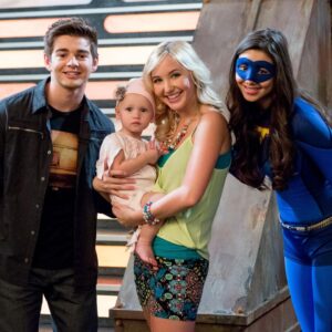 Jack Griffo Instagram - The one time they let us have a real-live BABY on stage 25🫃🏼 What were they thinking !!! 🌩️