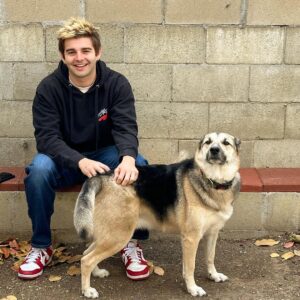 Jack Griffo Instagram - It’s just me and Max 🐾🖤