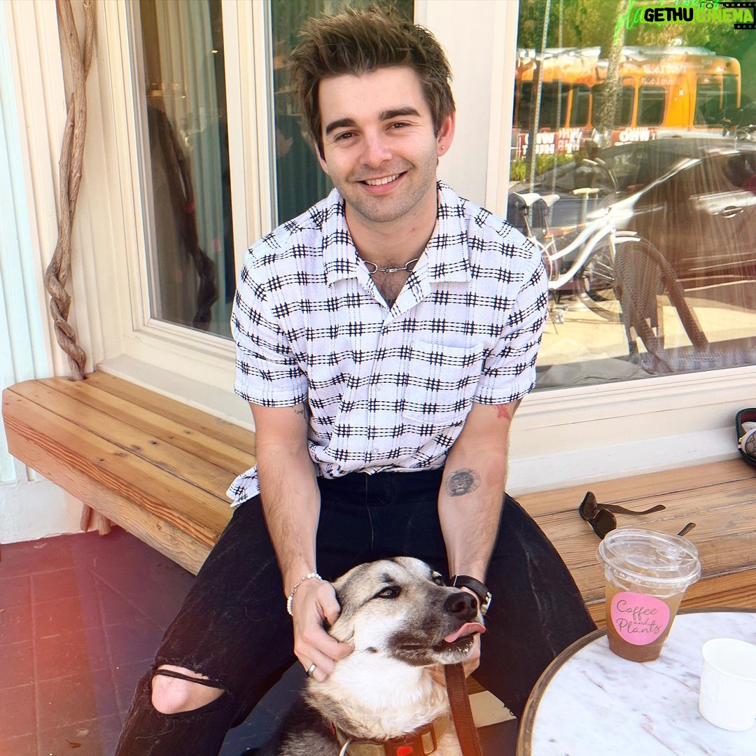 Jack Griffo Instagram - Thank you for the love and support on the movie, Max appreciates it 🥰💙⚡️