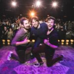 Jack Quaid Instagram - A huge Sasquatch-sized thank you to everyone who came out to our SOLD OUT show at @dynastytypewriter last night. We had an absolute BLAST and we hope you did too. Shout out to our special guests @hjosment, @mccarthyredhead and @jennyzigrino! See ya soon! Photos by @justoffthesix #Sasquatch #sketchcomedy Dynasty Typewriter