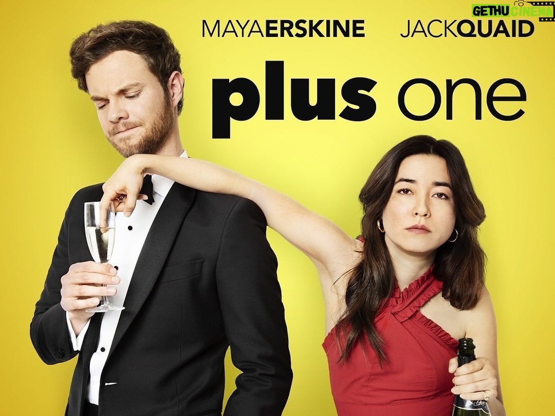 Jack Quaid Instagram - PLUS ONE is officially on @netflix! I’m still so incredibly proud of this movie and all the wonderful people I made it with. Check it out if you’re in the mood for a good rom-com. #plusone #plusonemovie #romcom #netflix