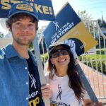 Jack Quaid Instagram - Still out here! Rooting for our kick ass @sagaftra negotiation committee to make that DEEEEEEAL! We got this. #sagaftrastrong Culver Studios