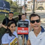 Jack Quaid Instagram - Love me a @mrjerryoc picket day. @sagaftra #sagaftrastrong