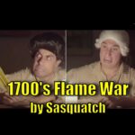Jack Quaid Instagram - If flame wars existed in the 1700s! Comment your insult and follow us. WE TOURING SOON!! #sketchcomedy #comedy #funny