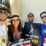 Jack Quaid Instagram - Still here. Prepared to be here a lot longer if we have to. Get your shit together, AMPTP. #sagaftrastrong #wgastrong