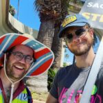 Jack Quaid Instagram - Back at it with my @sagaftra strike captain buddy @elyhenry! #sagaftra #sagaftrastrong