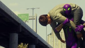 Jack Quaid Instagram - 📸 Back on my virtual photography bullshit. #virtualphotography #spiderman2ps5 #photobyjq