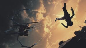 Jack Quaid Instagram - 📸 Back on my virtual photography bullshit. #virtualphotography #spiderman2ps5 #photobyjq