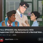 Jack Quaid Instagram - 💥Pssst you can watch our premiere episode for free on @adultswim’s YouTube channel. Link in bio! #myadventureswithsuperman #superman #maws