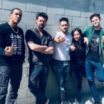 Jack Quaid Instagram - 🎉Happy Birthday to our fearless leader, Mr. @karlurban! Love you, pal!🖕🏻 Toronto, Ontario