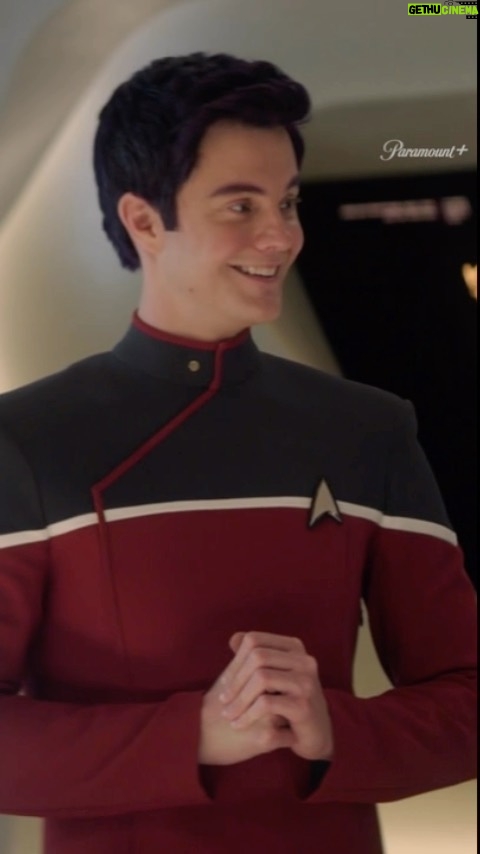 Jack Quaid Instagram - 🖖🏻Mare and Boims are on the Enterprise, baby!!!!! #startreklowerdecks #strangenewworlds #lowerdecks #mariner #boimler