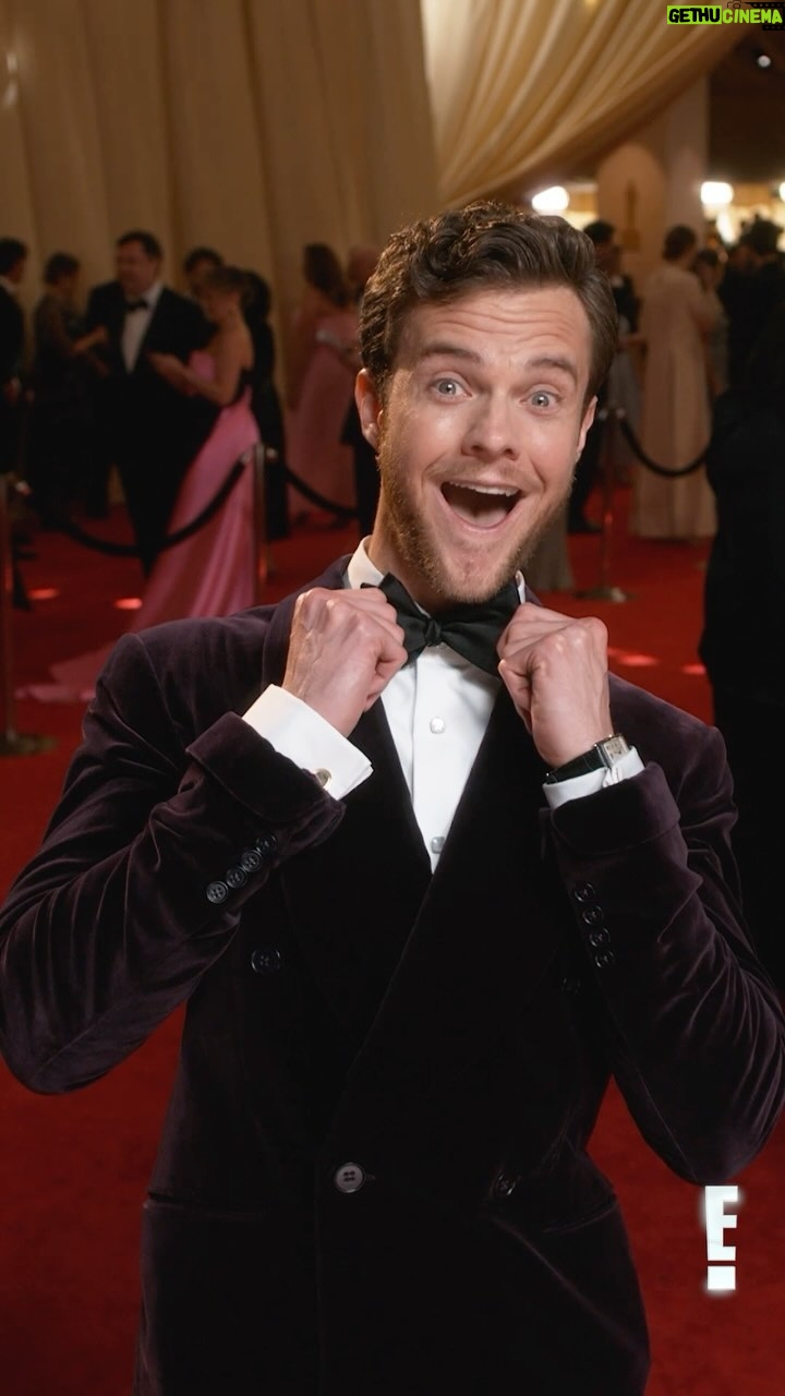 Jack Quaid Instagram - He’s just one of The Boys 👊 @jack_quaid #Oscars #LiveFromE