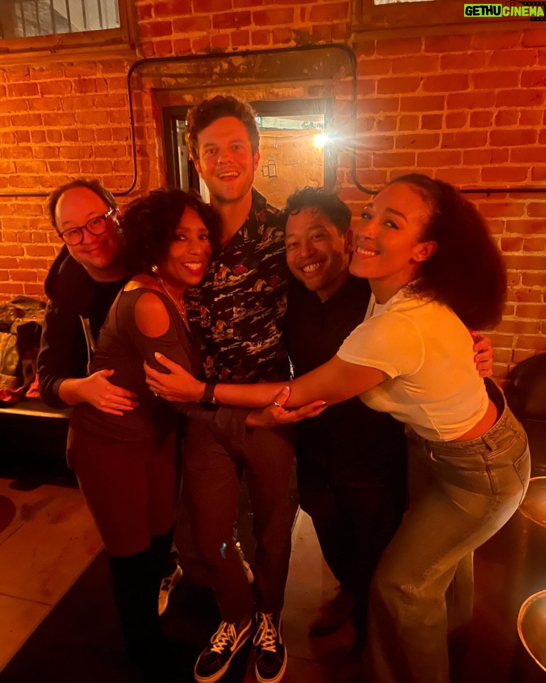 Jack Quaid Instagram - 🖖🏻This post serves as a belated “happy birthday” to the great @trondynewman and visual proof that I’ve FINALLY met @eugcordero in person. Lower Decks! Lower Decks! Lower Decks! #happybirthday #startrek #lowerdecks #startreklowerdecks