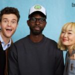 Jack Quaid Instagram - We FINALLY got to talk about #MyAdventuresWithSuperman in public! Thanks @scadtvfest for the mid-week weekend. #superman #clarkkent #loislane #jimmyolsen #scadtvfest