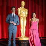 Jack Quaid Instagram - 📽️Wow that was a BLAST! A HUGE thank you to @theacademy for inviting the wonderful @zaziebeetz and I to announce the nominations for the 96th #oscars. It was such an honor to be there. Congrats to all the nominees! #academyawards #nomination The Museum of the Academy of Motion Picture Arts and Sciences