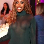 Jackie Aina Instagram - a @yslbeauty evening in @ysl everything 🫢 📸 @bytremain #yslbeauty #nyfw #ysl