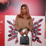 Jackie Aina Instagram - I like going to an event and meeting the brains behind a collection so they can explain their why, and how! As a makeup artist I be like ya let’s get into the formula chile! and as a creator I’m like but also make sure it’s pretty to look at! Got to chat with @peterphilipsmakeup about the newest @diorbeauty launch of new lipsticks and multi use complexion products. Always always ask questions - you’re never too advanced to learn something new 🤗 Thank you Dior for having me!