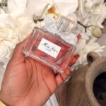 Jackie Aina Instagram - Miss Dior stans gather here 🌸 there’s a new version with peony, Italian mandarin and white musk notes and she is DELISH! @diorbeauty #MISSDIOR #LOVEOUTLOUD #MISSDIORPARFUM @diorbeautylovers