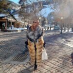 Jackie Aina Instagram - looking good heals me, spiritually floor length vest: @thefurandleathercentre