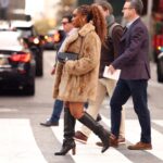Jackie Aina Instagram - Jackie from the block™️ @michaelkors Times Square, New York City