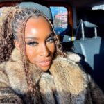 Jackie Aina Instagram - was trying to recreate this classic 90s shimmer lip but could nottttt get into it so I added gloss 😫 what do you think? did you like the lipstick on its own without gloss? #maclipsticks #maclipcombo #patmcgrathlabs #90smakeup