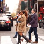 Jackie Aina Instagram - draped in @michaelkors for the @tiktok x @sephora creators summit and absolutely loved this look Times Square, New York City