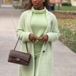 Jackie Aina Instagram - lately I’ve been doing a lot of public speaking which has been really cool! this was what I wore to speak at Miami University in Oxford Ohio. #outfitoftoday #ootds #chanelclassicflap #lafayette148