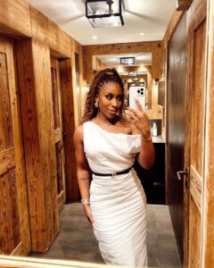 Jackie Aina Instagram - traveling to them places where people be yodeling Gstaad, Switzerland